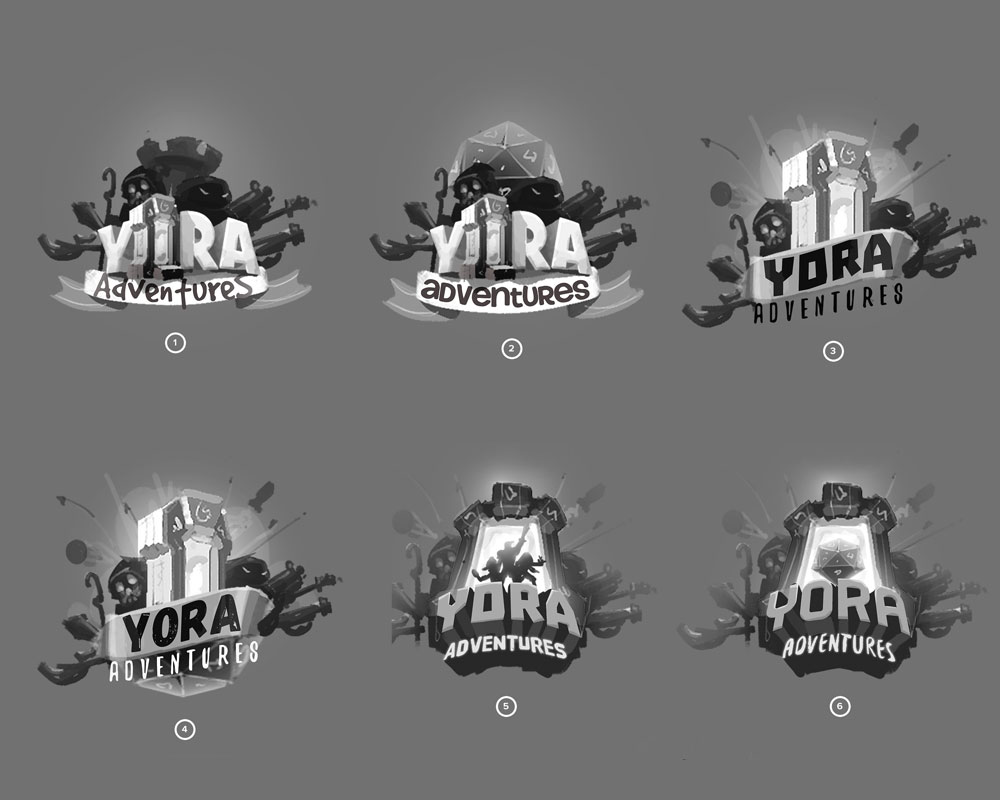 Sketches for logo evaluation